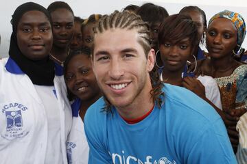 Así ha cambiado el look de Sergio Ramos en el Real Madrid