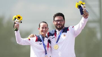 Alberto Fern¨¢ndez y F¨¢tima G¨¢lvez ganan la primera medalla de oro para Espa?a en Tokio