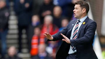 Graeme Murty, entrenador del Rangers.