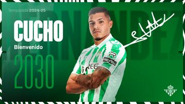Cucho llega al Betis