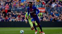 Yerry Mina es candidato a reemplazar a Piqu&eacute; ante el Girona 