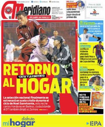 Portadas de la prensa deportiva