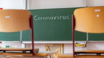Las aulas vac&iacute;as por el coronavirus.