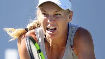 Wozniacki cae en primera ronda del torneo de New Haven
