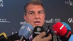 Laporta: "El Madrid quiere solapar que el Barcelona es hegemónico en el mundo del fútbol"