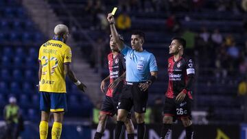 during the 8th round match between America and Atlas as part of the Liga BBVA MX, Torneo Apertura 2024 at Ciudad de los Deportes Stadium on September 17, 2024 in Mexico City, Mexico.