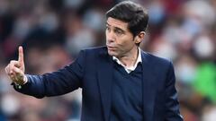 Marcelino, ante el Sevilla