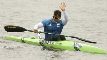 Rubén Rézola, bronce en K1