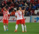 El Almería sale del descenso en un partido de locura total