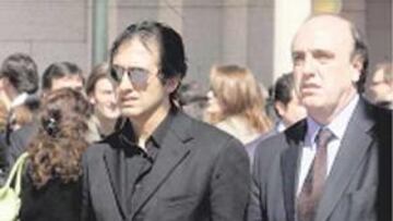 <b>COMPAÑERO. </b>Manel Estiarte acompañó a la familia Rollán.