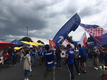 Vive el color del Cruz Azul vs León en el Azteca