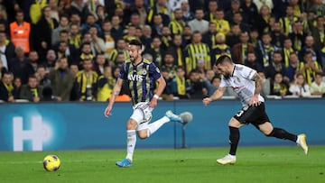 Isla fue clave en la victoria del Fenerbahçe frente al Besiktas