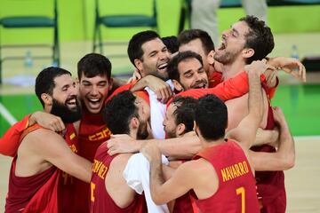 La Selección española, con un ya veterano Pau Gasol (36 años), logró el bronce en los Juegos Olímpicos de Río de Janeiro tras imponerse a Australia (2016) en el partido por el tercer puesto.