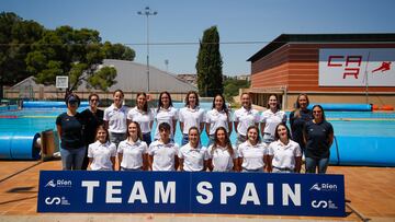 Equipo España Natación Artística para Europeos y Juegos Olímpicos
Iris Tió, Dennis González, Mayuko Fujiki