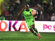 during the 11th round match between FC Juarez and Monterrey as part of the Liga BBVA MX Varonil, Torneo Clausura 2026 at Olimpico Benito Juarez Stadium, on March 13, 2026 in Ciudad Juarez, Chihuahua, Mexico.