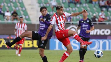 Jugadores de Mazatlán y Atlético de San Luis.