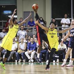 Colombia 77-95 Estados Unidos, clasificación Mundial FIBA: Resumen y resultado