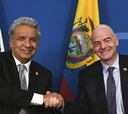 Cumbre FIFA-Ecuador con el Mundial 2030 de fondo...