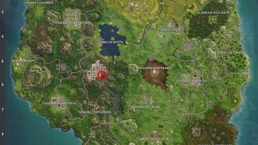 Fortnite: Battle Royale: Sigue el mapa del tesoro de Parque Placentero