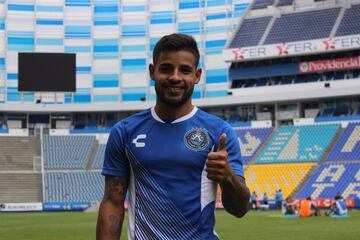 El 'Tucu' Esparza fue uno de los mejores jugadores de Puebla en el torneo pasado,y se perfila para ser titular el próximo torneo.