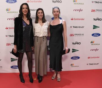 Alejandra Quereda, Sandra Aguilar y Artemi Gavezou.