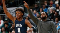 The basketball world will have it's sights set on LeBron James' son, Bronny, as he prepares for his senior year of high school at Sierra Canyon.