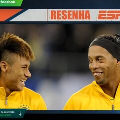 Comparan a Neymar con Ronaldinho y no le hace mucha gracia...