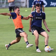 Osasuna comienza a preparar el encuentro ante el Atleti