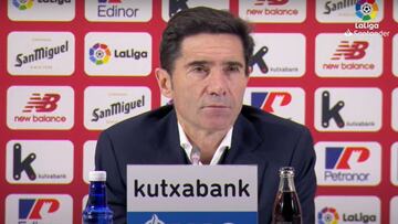 Rueda de prensa de Marcelino tras el Athletic vs. Real Madrid
