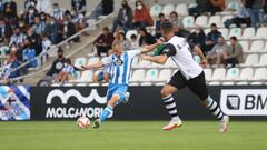 &Aacute;lex Berganti&ntilde;os, en una jugada del partido de la primera vuelta ante el Real Uni&oacute;n.