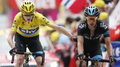 Froome sufre pero le mete un minuto a Contador y Riblon gana