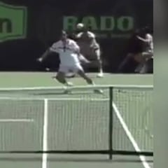 El 'punto' con el que Ríos le ganó la final virtual a Federer