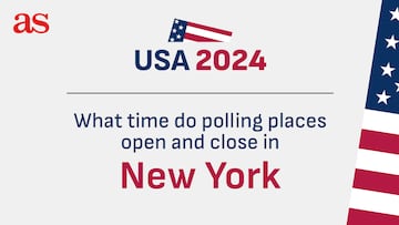 Everything New York voters need to know as they cast their ballot in the Presidential Election, with Kamala Harris going head to head with Donald Trump.