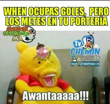 Los Memes celebran al Toluca y acaban con Santos Laguna