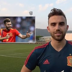 Borja Mayoral explica el motivo de su celebración de 'el pistolero'