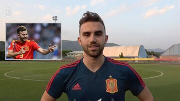 Borja Mayoral explica el motivo de su celebración de 'el pistolero'