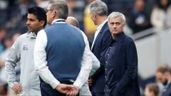 Mourinho en un United- Tottenham