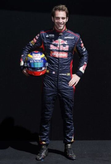 Jean-Eric Vergne del equipo Toro Rosso.