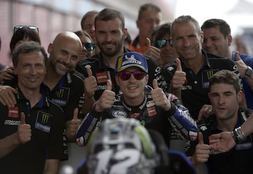 Maverick Viñales logró la segunda posición en la parrilla de salida