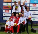 El equipo masculino de C1 logra la primera medalla de España