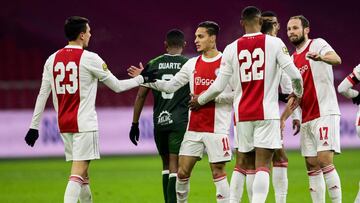 Ajax cierra el 2021 con goleada y sin Edson Álvarez