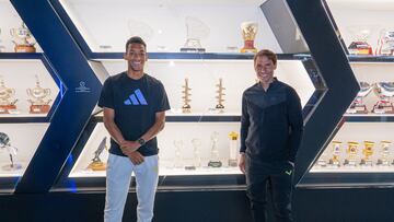 Rafa Nadal, anfitrión de Auger-Aliassime en su Academy