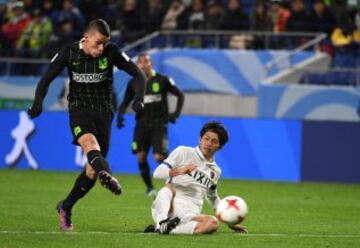 Nacional lo intentó pero no logró marcar el empate. Kashima en los últimos minutos fue certero y puso el 3-0 final y ahora va a la final con el América de México o el Real Madrid.