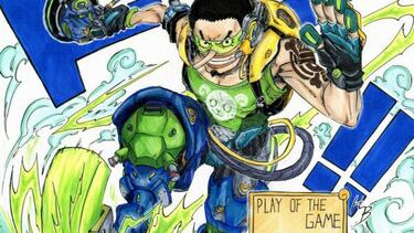 Los personajes de One Piece como los héroes de Overwatch