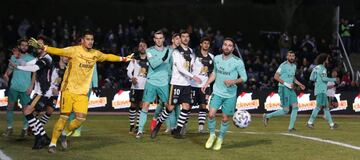 Alphonse Areola, Gareth Bale, Carlos de la Nava y Daniel Carvajal.