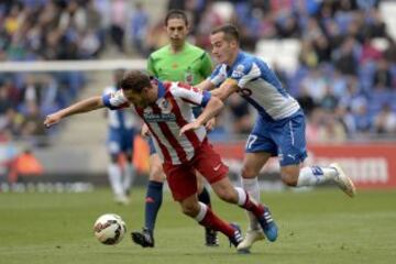 Koke y Lucas Vázquez 