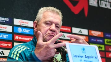 Javier Aguirre head coach during Mexico team press conference prior to International friendly match against Turkey at Kenan Memorial Stadium, on June 09, 2025 on Chapel Hill, North Carolina, United States.