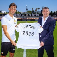 Oficial: Jesús Vázquez renueva hasta 2028