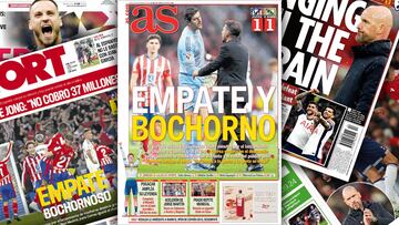 Las portadas tras el derbi