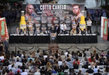 Así inció la promoción de la pelea Canelo-Cotto